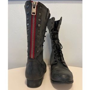 Madden Girl Combat Boots